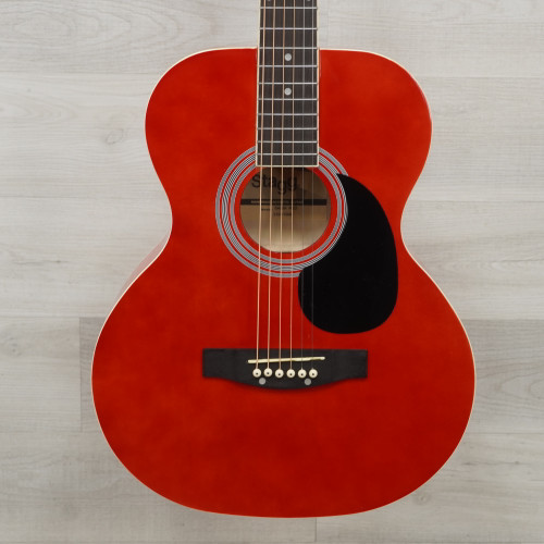 Vist Large View of Product Image Which is Used Stagg SA20 Laminate Top Acoustic Guitar Red