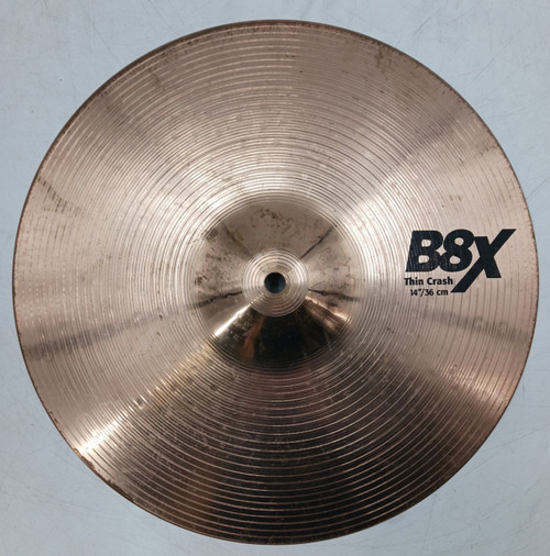 Vist Large View of Product Image Which is Used Sabian 14 IN B8X CRASH Crash Cymbal 14"