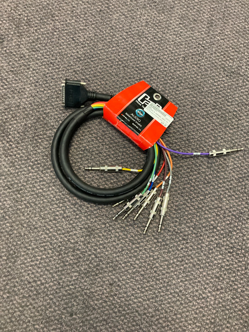 Used Hosa DTP-802 8 CHANNEL DB25 TO 1/4 IN Snake 40085-S000106402 Vist Large View of Product Image Which is Used Hosa DTP-802 8 CHANNEL DB25 TO 1/4 IN Snake
