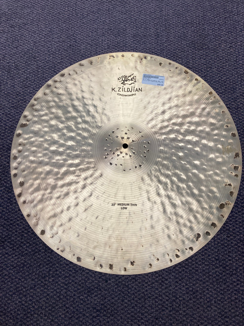 Vist Large View of Product Image Which is Used Zildjian 22 K CONSTATINOPLE MED LOW RIDE Ride Cymbal 22"