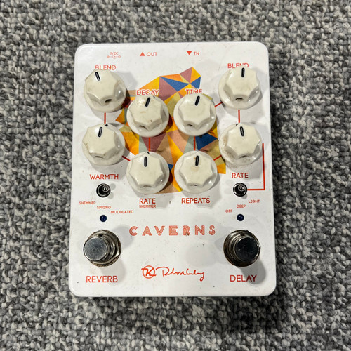 Vist Large View of Product Image Which is Used KEELEY CAVERNS REVERB AND DELAY Guitar Pedal
