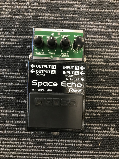 Vist Large View of Product Image Which is Used Boss SPACE ECHO RE-2 Echo Pedal