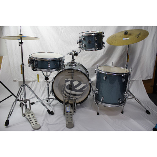Used Ludwig BREAKBEATS 4PC W/ HARDWARE/CYMBALS Drum Shells and Hardware Blue Other 41128-S000109569 Vist Large View of Product Image Which is Used Ludwig BREAKBEATS 4PC W/ HARDWARE/CYMBALS Drum Shells and Hardware Blue Other