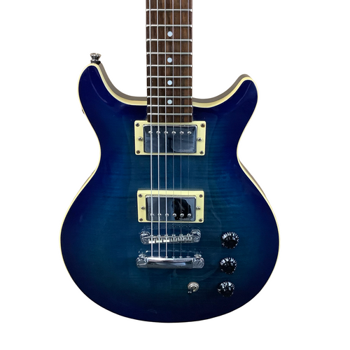 Vist Large View of Product Image Which is Used Hamer STANDARD F/T Electric Guitar Blue 6-String