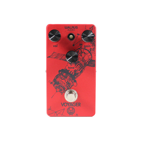 Used Walrus Audio VOYAGER Overdrive Pedal Vist Large View of Product Image Which is Used Walrus Audio VOYAGER Overdrive Pedal
