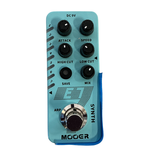 Vist Large View of Product Image Which is Used Mooer E7 SYNTH Synthesizer Pedal