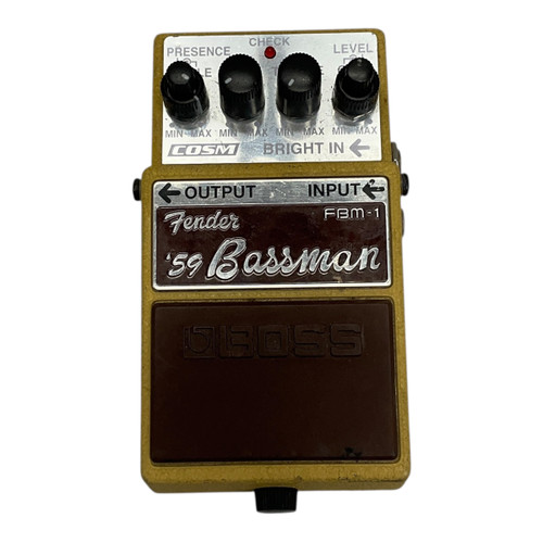 Vist Large View of Product Image Which is Used Boss FBM-1 59 Bassman Pedal Overdrive Pedal