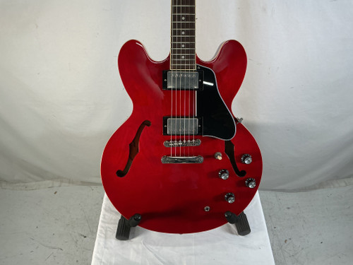 Vist Large View of Product Image Which is Used Epiphone ES-335 IG Semi-Hollow Electric Guitar Red 6-String