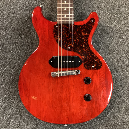 Vist Large View of Product Image Which is Used Gibson LES PAUL JUNIOR DC EXCLUSIVE Double Cut Electric Guitar Red 6-String