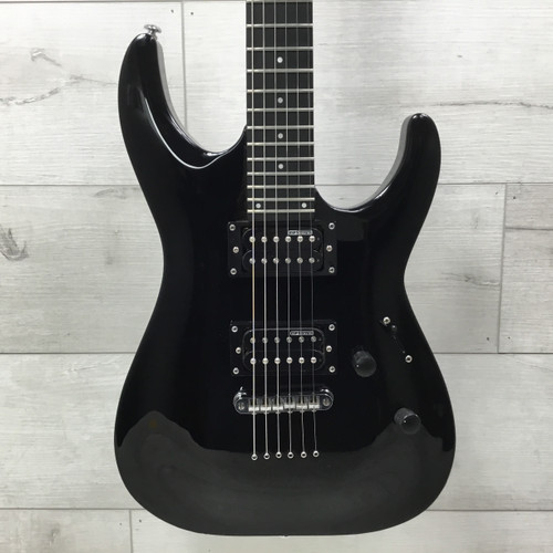 Vist Large View of Product Image Which is Used LTD MH-10 24 Fret Electric Guitar Black