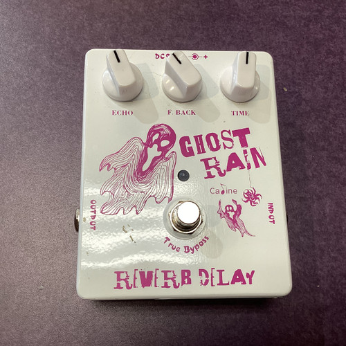 Used CaLine GHOST RAIN Reverb Pedal 40111-S000190734 Vist Large View of Product Image Which is Used CaLine GHOST RAIN Reverb Pedal