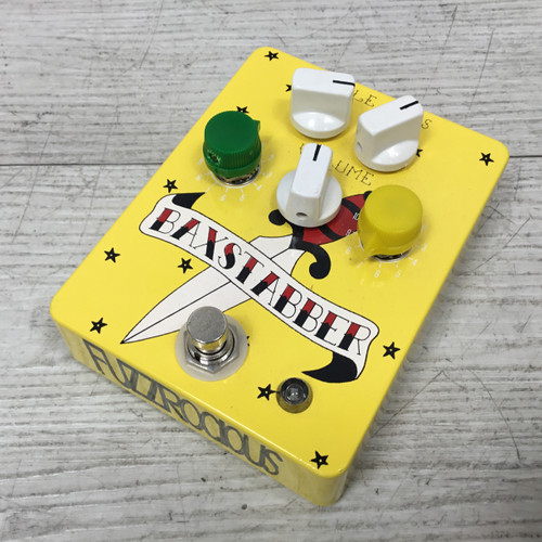 Vist Large View of Product Image Which is Used Fuzzrocious Baxstabber EQ Boost Pedal