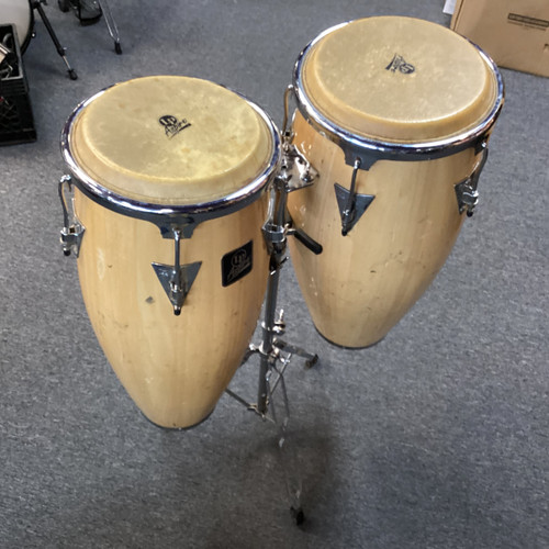 Used Latin Percussion - LP ASPIRE CONGA SET WITH STAND Conga 40111-S000190752 Vist Large View of Product Image Which is Used Latin Percussion - LP ASPIRE CONGA SET WITH STAND Conga