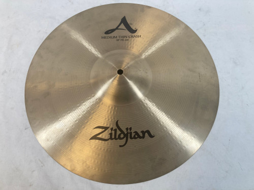 Vist Large View of Product Image Which is Used Zildjian 18" A MED THIN CRASH Cymbal