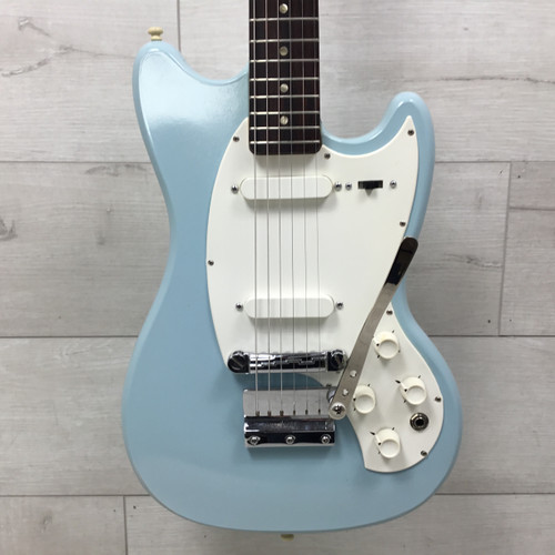 Vist Large View of Product Image Which is Used Kalamazoo KG-2 Blue Vintage Electric Guitar