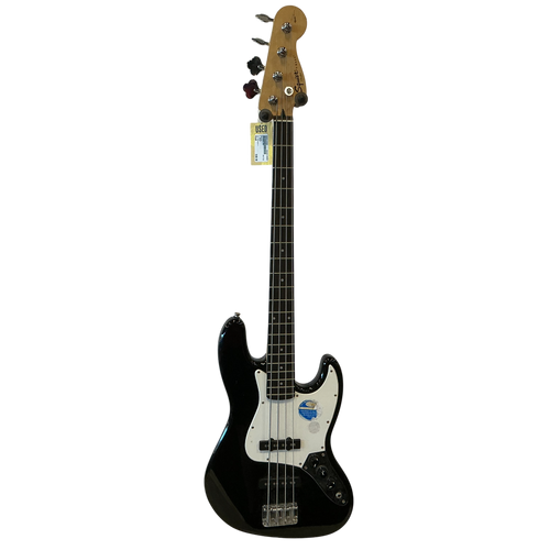Vist Large View of Product Image Which is Used Squier P BASS P Type Bass Guitar Black 4-String