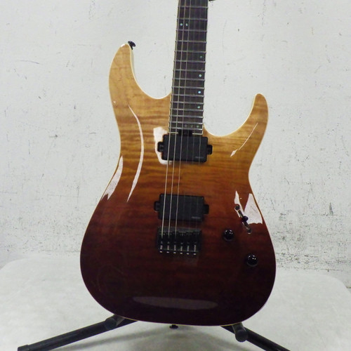 Vist Large View of Product Image Which is Used Schecter C-1 Fr Sls Elite Super S Electric Guitar Amber 6-String