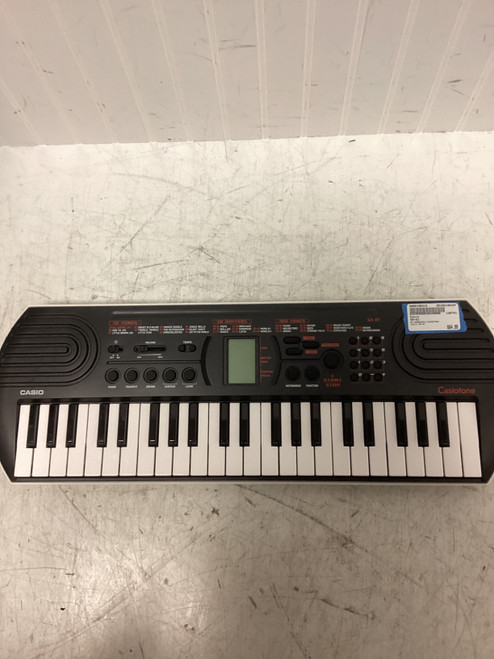 Used Casio SA-81 49-Key Keyboard 49-Key 40107-S000155312 Vist Large View of Product Image Which is Used Casio SA-81 49-Key Keyboard 49-Key