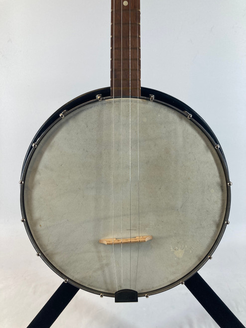 Vist Large View of Product Image Which is Used Silvertone Vintage Tenor Banjo