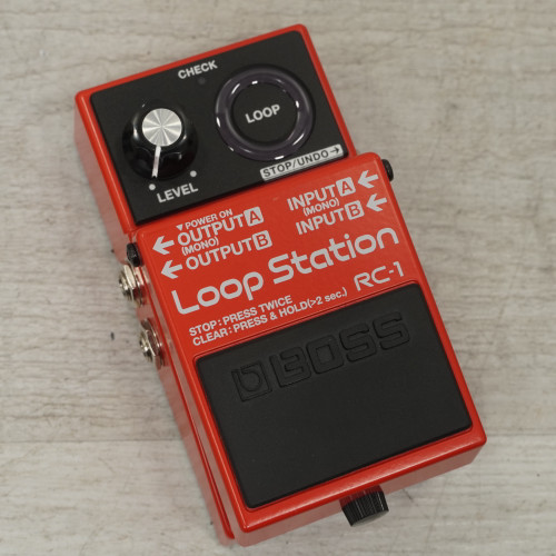 Vist Large View of Product Image Which is Used Boss RC-1 Looper Pedal