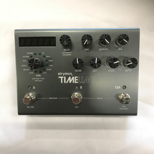 Used Strymon TIMELINE Delay Pedal 41125-S000040556 Vist Large View of Product Image Which is Used Strymon TIMELINE Delay Pedal