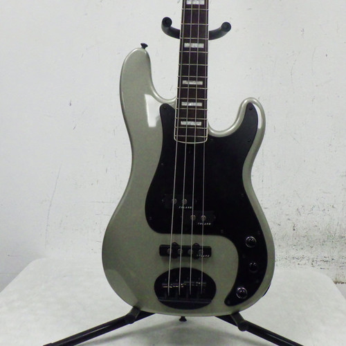 Vist Large View of Product Image Which is Used Lakland Skyline Series Vintage J Type Bass Guitar Silver/Gray 4-String