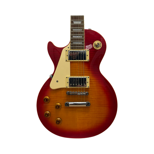 Vist Large View of Product Image Which is Used Epiphone 2000 KOREAN LES PAUL LEFT-HANDED LP Type Electric Guitar Cherry Sunburst 6-String