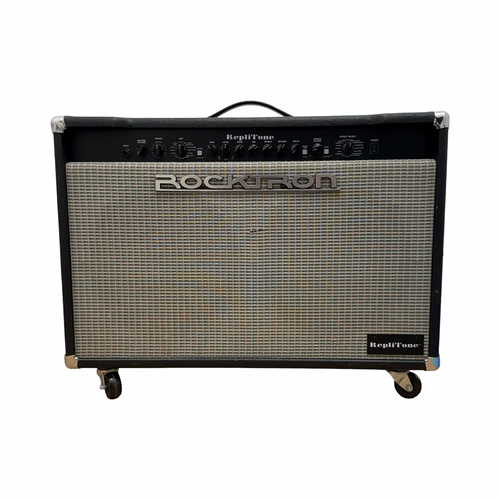 Vist Large View of Product Image Which is Used Rocktron REPLITONE 2X12 100-WATT AMPLIFIER 2 x 12 Solid State Amplifier 2 x 12