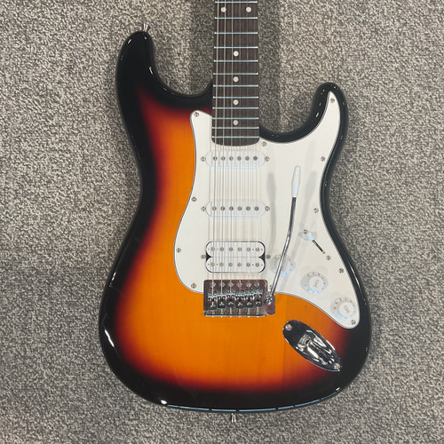 Used DONNER STANDARD SERIES S-STYLE Electric Guitar 41106-S000097491 Vist Large View of Product Image Which is Used DONNER STANDARD SERIES S-STYLE Electric Guitar