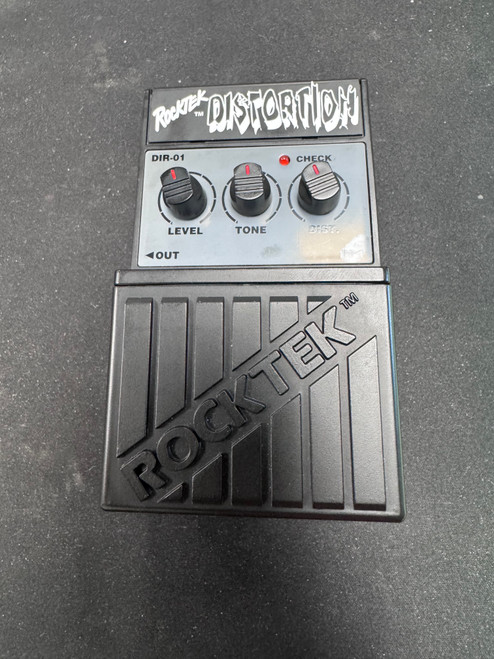 Vist Large View of Product Image Which is Used Rocktek DIR-01 GTR. DISTORTION PEDAL Vintage Distortion/Overdrive Pedal