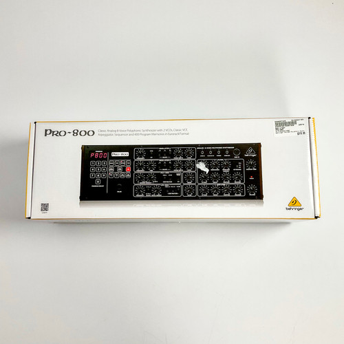Used Behringer PRO-800 Compact Synthesizer 41103-S000057248 Vist Large View of Product Image Which is Used Behringer PRO-800 Compact Synthesizer