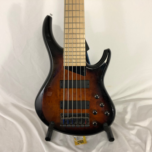 Vist Large View of Product Image Which is Used Kingston Z 6 STRING Bass Guitar Red 6-String