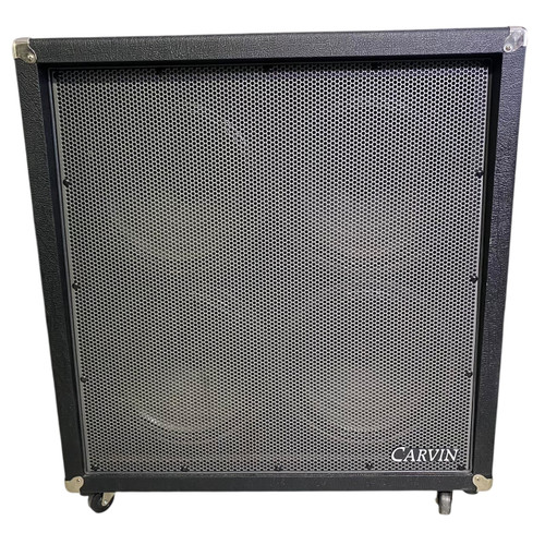 Used Carvin 412V 4 x 12 Guitar Speaker Cabinet 40090-S000081859 Vist Large View of Product Image Which is Used Carvin 412V 4 x 12 Guitar Speaker Cabinet