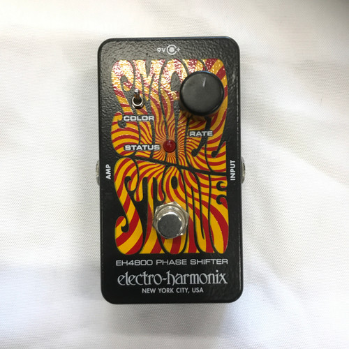Used Electro Harmonix (E/H) EH4800 PHASE SHIFTER Phaser Pedal 41125-S000040567 Vist Large View of Product Image Which is Used Electro Harmonix (E/H) EH4800 PHASE SHIFTER Phaser Pedal