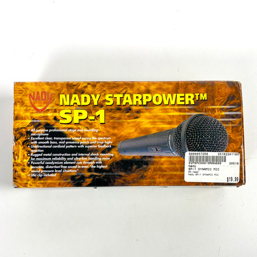 Vist Large View of Product Image Which is Used Nady SP-1 Dynamic Microphone