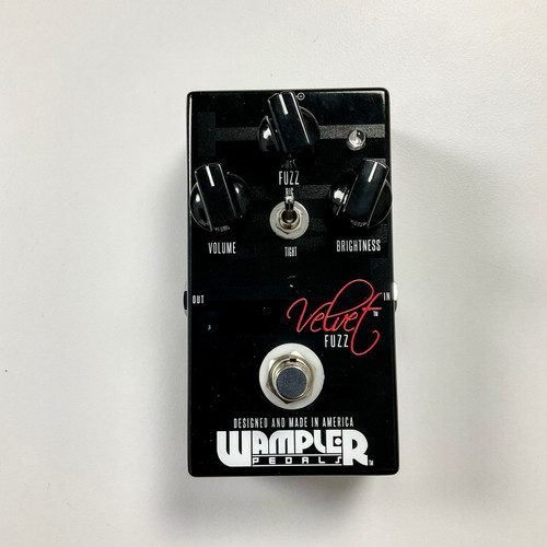 Vist Large View of Product Image Which is Used Wampler Velvet Fuzz Pedal