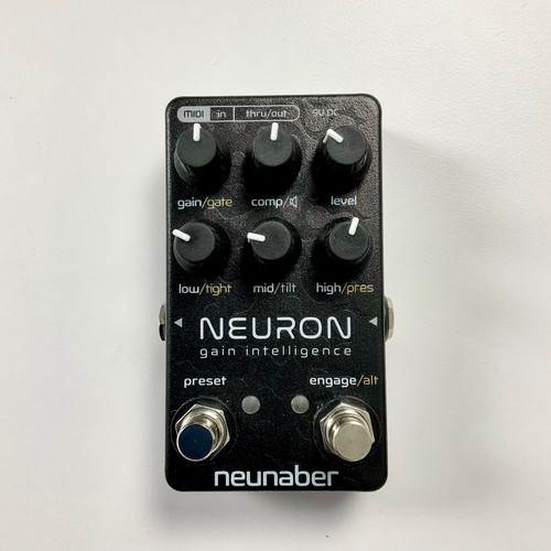 Vist Large View of Product Image Which is Used Neunaber Neuron Gain Intelligence Preamp & Cab Sim Pedal