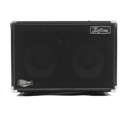 Vist Large View of Product Image Which is Used Kustom DEEP210 DEEP END 2X10 2 x 10 Bass Guitar Cabinet 2 x 10
