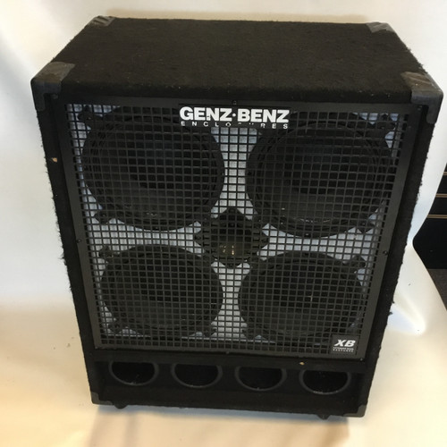 Used Genz Benz GB410T-XB 4 x 10 Bass Guitar Cabinet 4 x 10 41110-S000071432 Vist Large View of Product Image Which is Used Genz Benz GB410T-XB 4 x 10 Bass Guitar Cabinet 4 x 10