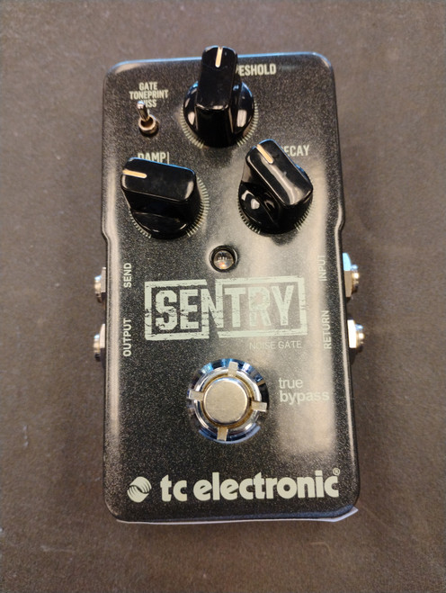 Used TC Electronic SENTRY NOISE GATE Guitar Effect 41116-S000050515 Vist Large View of Product Image Which is Used TC Electronic SENTRY NOISE GATE Guitar Effect