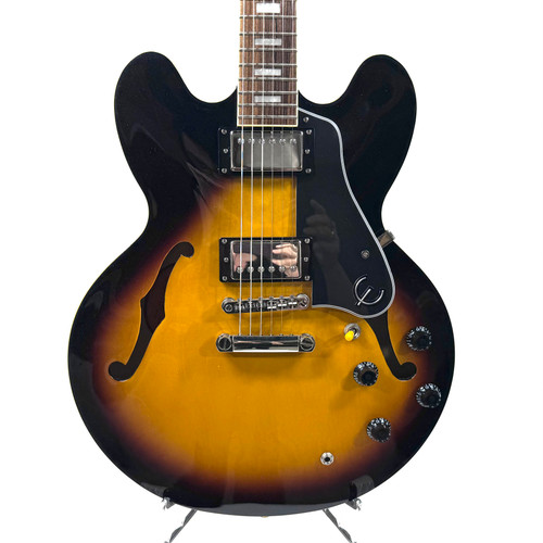 Vist Large View of Product Image Which is Used Epiphone ES335 PRO Semi-Hollow Electric Guitar Sunburst 