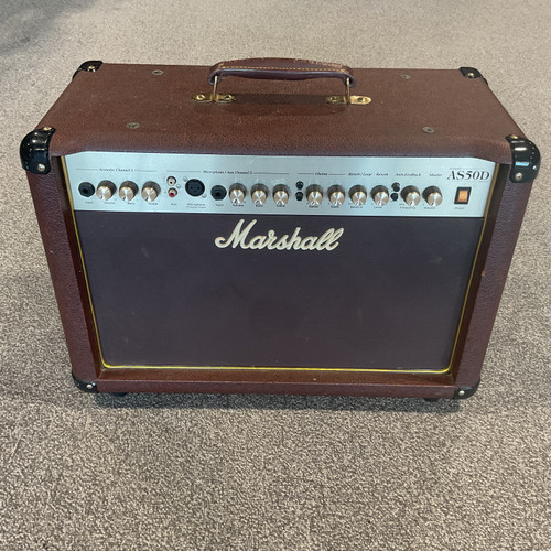 Vist Large View of Product Image Which is Used MARSHALL AS50D ACOUSTIC SOLOIST Solid State Acoustic Combo