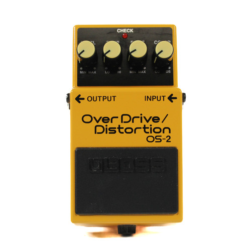 Used Boss OS-2 Overdrive Pedal Vist Large View of Product Image Which is Used Boss OS-2 Overdrive Pedal