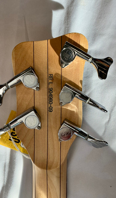 Vist Large View of Product Image Which is Used Warwick CORVETTE 5 STRING Vintage P Type Bass Guitar Natural 5-String