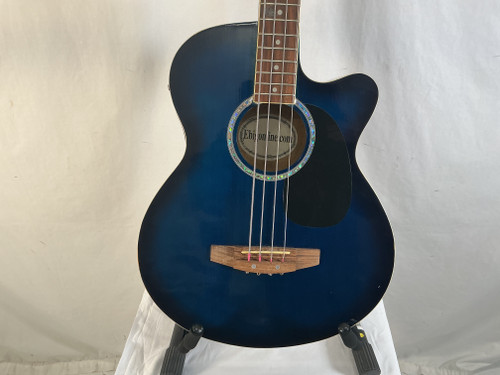 Vist Large View of Product Image Which is Used EBIGONLINE BASS GUITAR Bass Guitar Blue 4-String