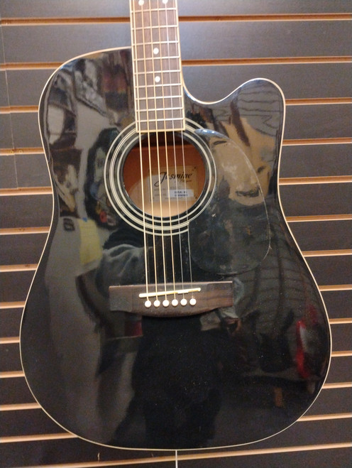 Used Jasmine ES31C Acoustic Guitar Black 41116-S000050522 Vist Large View of Product Image Which is Used Jasmine ES31C Acoustic Guitar Black