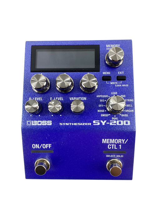 Vist Large View of Product Image Which is Used Boss SY-200 SYNTH PEDAL