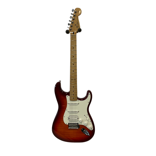 Vist Large View of Product Image Which is Used Fender MEXICAN STANDARD HSS PLUS TOP S Type Electric Guitar Cherry Sunburst 6-String