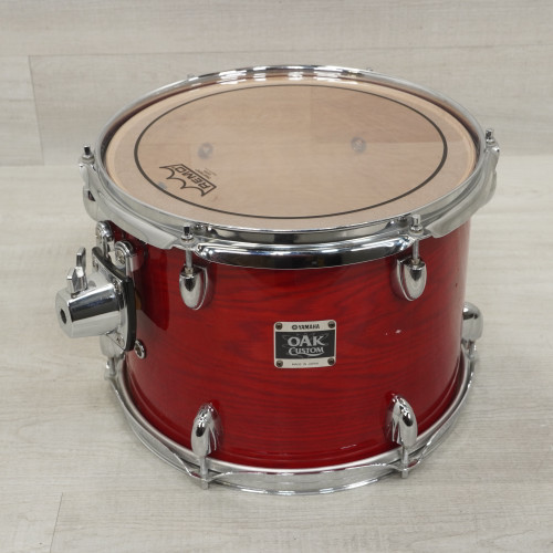 Vist Large View of Product Image Which is Used Yamaha 12x9 Oak Custom Rack Tom Red Sparkle