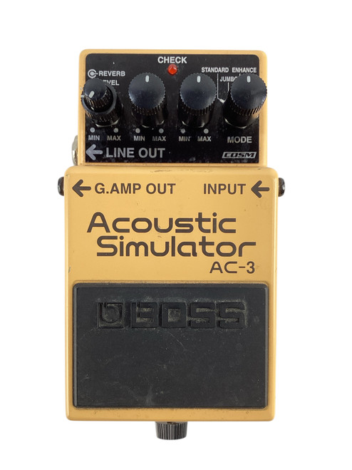 Used Boss AC-3 ACOUSTIC SIMULATOR FX 41115-S000115179 Vist Large View of Product Image Which is Used Boss AC-3 ACOUSTIC SIMULATOR FX